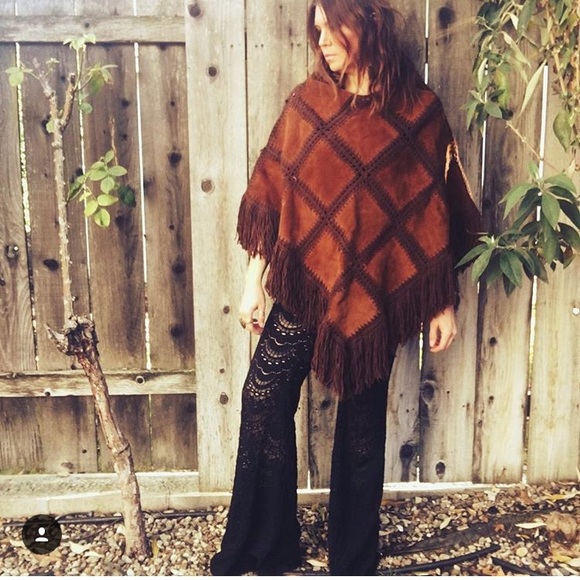 Crochet Vintage 7s Poncho | Poshmark